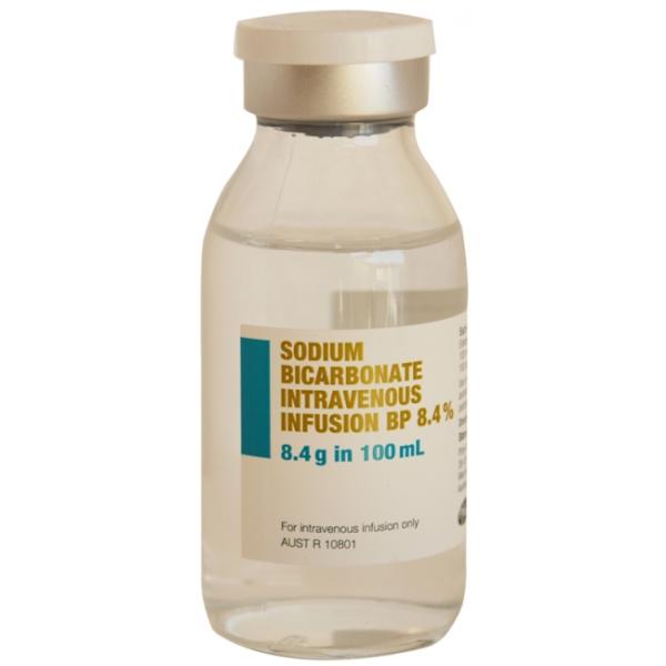 SODIUM BICARB 8.4% 100ML INTRAVEN. INFUSION (10) 