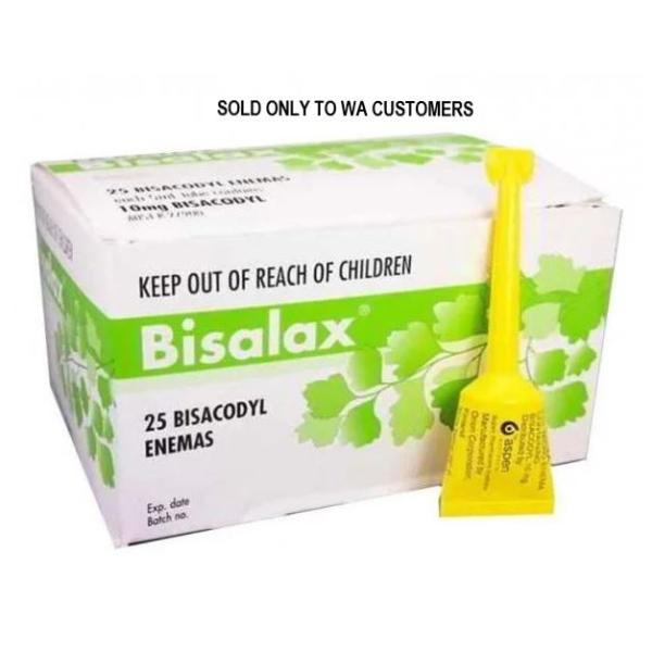BISALAX MICRO ENEMA 10MG 25 X 5ML  BISACODYL     