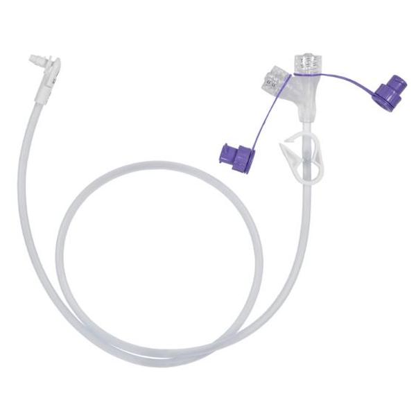 MIC-KEY EXTEN SET ENFIT 60.9CM R/A CON 2-PORT (5