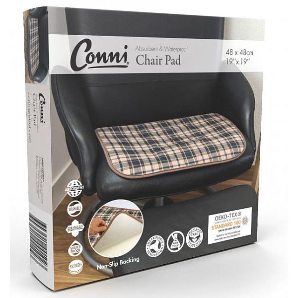 CHAIR PAD CONNI TARTAN 48 X48CM  BREATHABLE