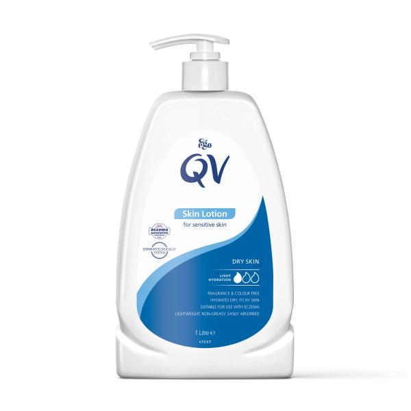 QV SKIN LOTION 1L PUMP BOTTLE LARGE