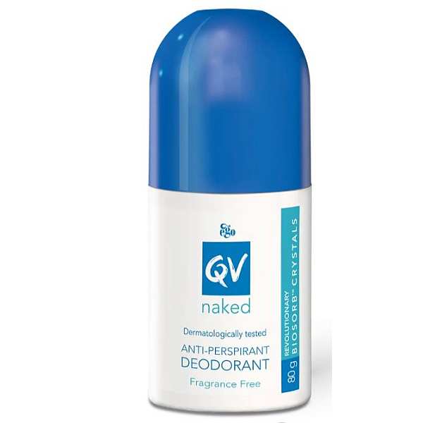 DEODORANT QV NAKED ROLL ON ANTI-PERSPIRANT 80G