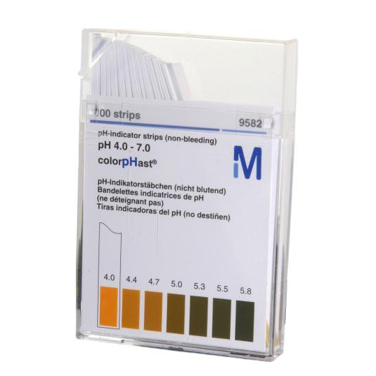 PH INDICATOR STRIPS FOR NASOGASTRIC pH 4-7 (100)