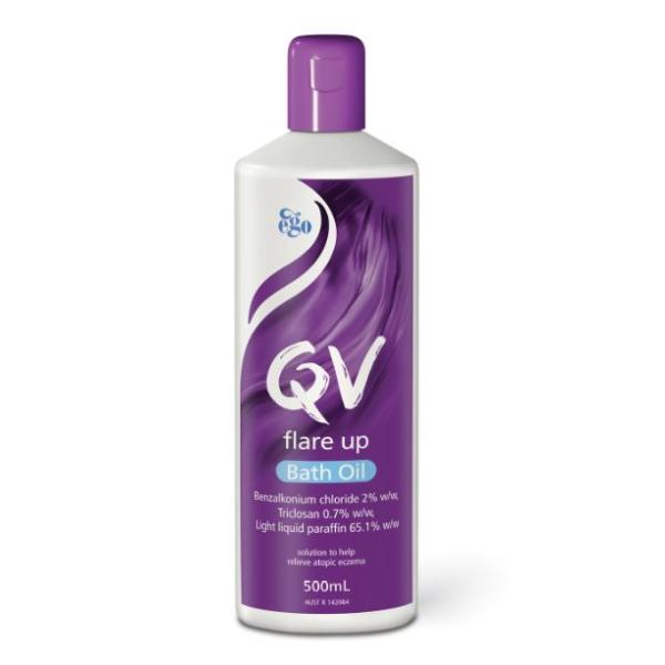 QV FLARE UP BATH OIL 500ML EGO