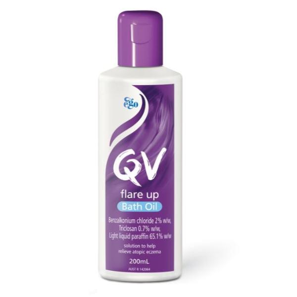 QV FLARE UP BATH OIL 200ML EGO