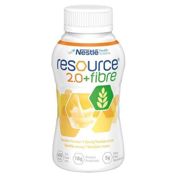 RESOURCE 2.0+FIBRE 200ML VANILLA BOTTLE (4)