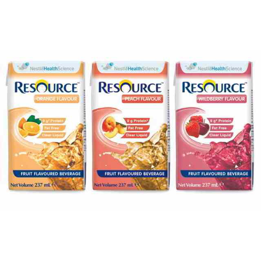 Resource Fruit Raspberry RESOURCE PROTEIN VANILLA 200ML BOTTLE