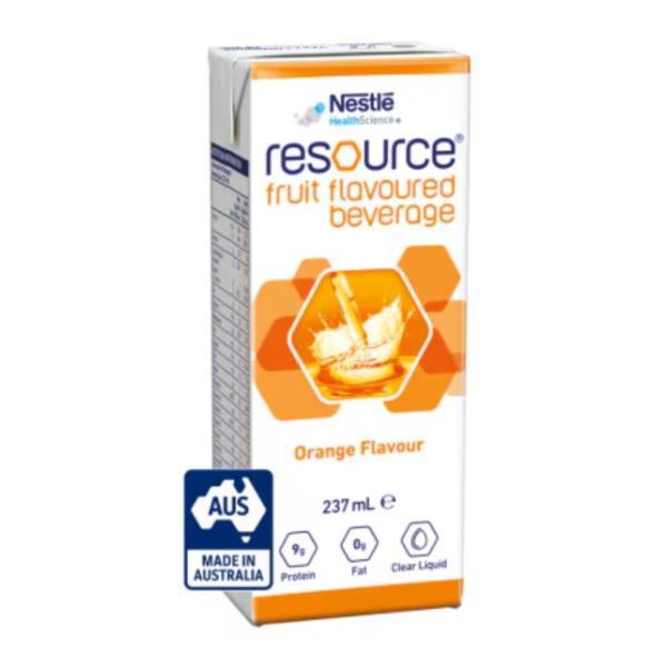 RESOURCE FRUIT BEVERAGE ORANGE TETRA 237ML