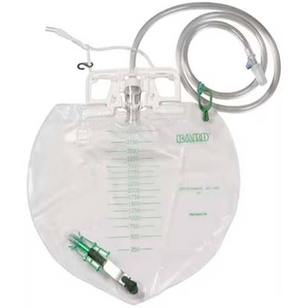 BAG URINE DRAINAGE 4L STER. 1.2M EZ-LOK BARD