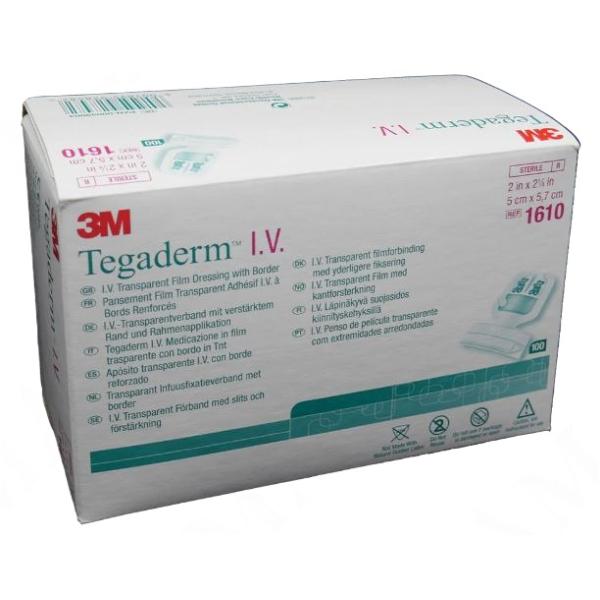 TEGADERM IV PAEDIATRIC 5X5.7CM DRESSING (100)    