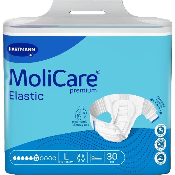 MOLICARE PREMIUM ELASTIC 6 DROP LARGE (30X3)