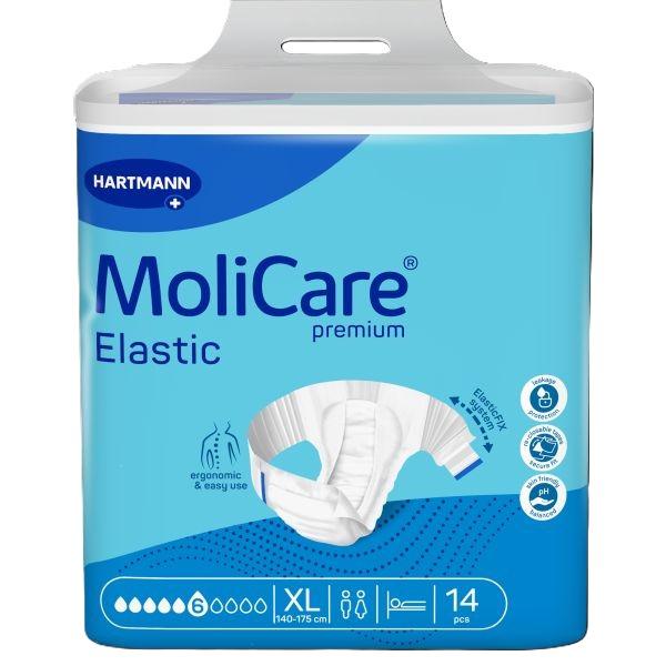 MOLICARE PREMIUM ELASTIC 6 DROP X LARGE (14X4)