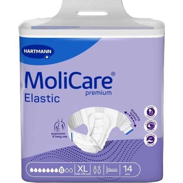 MOLICARE PREMIUM ELASTIC 8 DROP X LARGE (14X4)