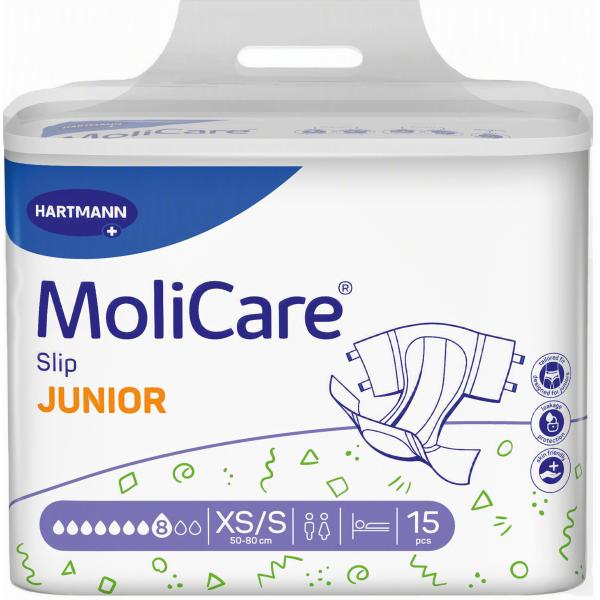 MOLICARE SLIP JUNIOR 8 DROP XS/S (15)