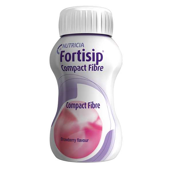 FORTISIP COMPACT FIBRE STRAWBERRY 125ML (24)