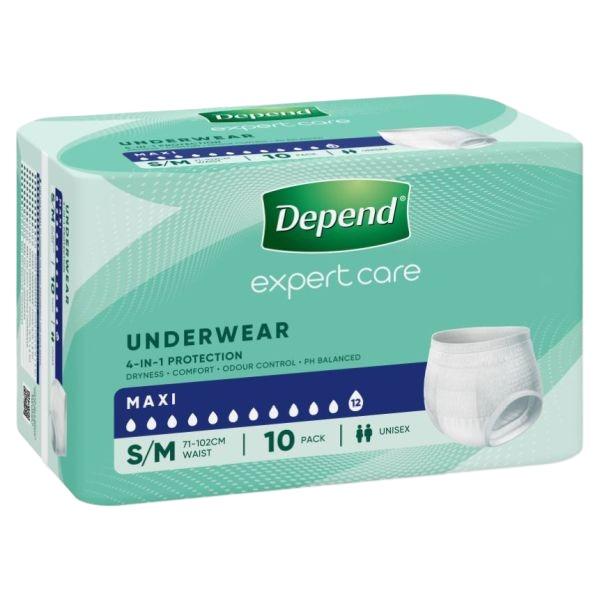 DEPEND UNDERWEAR MAXI MEDIUM (10X4)