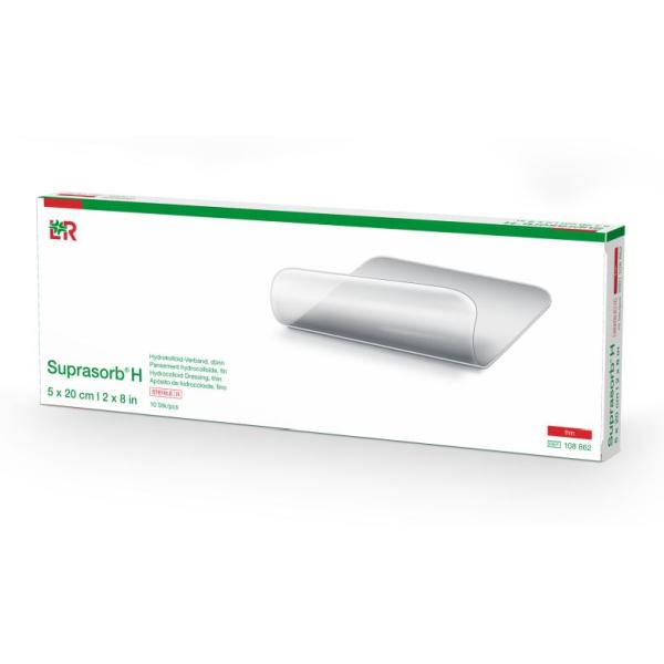 SUPRASORB H THIN 5X20CM HYDROCOLLOID (10)