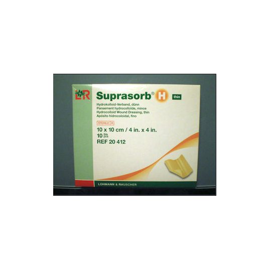 SUPRASORB H THIN 10X10CM 10's HYDROCOLLOID