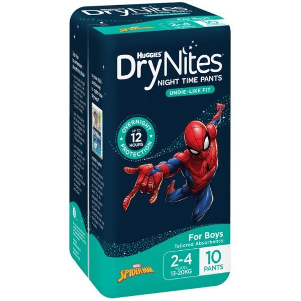HUGGIES DRYNITES PANTS BOY 13-20KG (3X11)