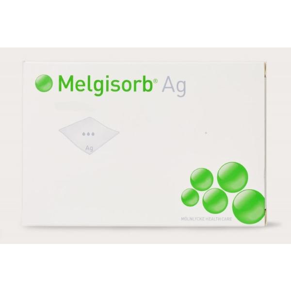 MELGISORB AG DRESSING 3X44CM CAVITY ROPE (10)