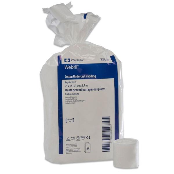 WEBRIL CAST PADDING NS BANDAGE 10CMX3.6M (12)    