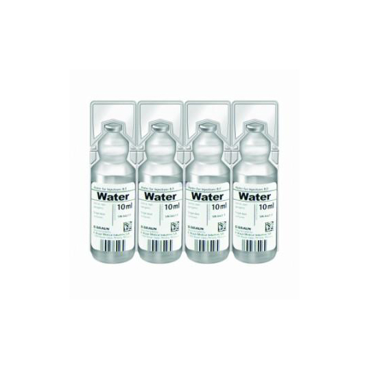 WATER FOR INJECTION STERIAMP 10ML (20) BRAUN