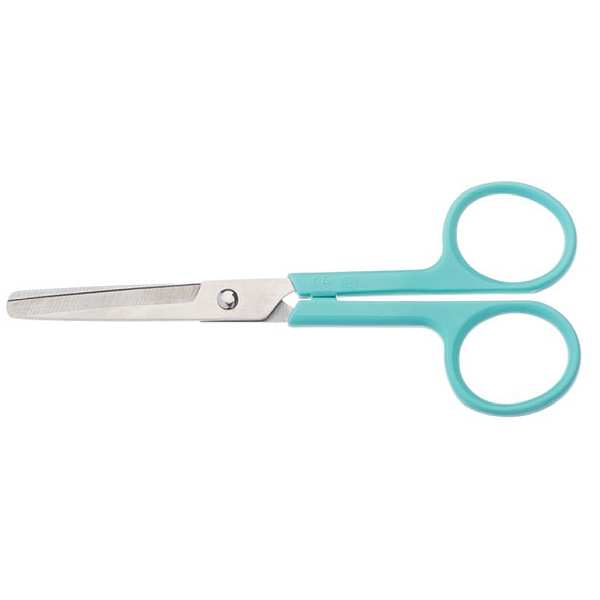 SCISSOR 13CM B/B PLASTIC HANDLE M/GATE ST (200)