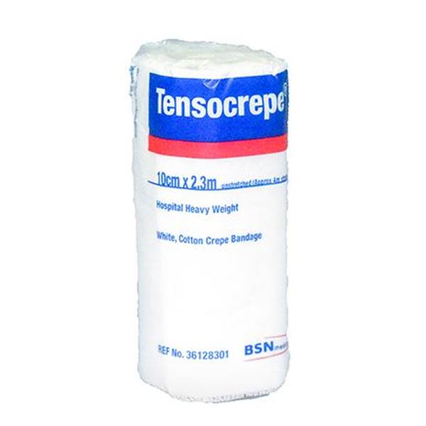BANDAGE TENSOCREPE HW 10CMX2.3M WHITE HOSP (12   