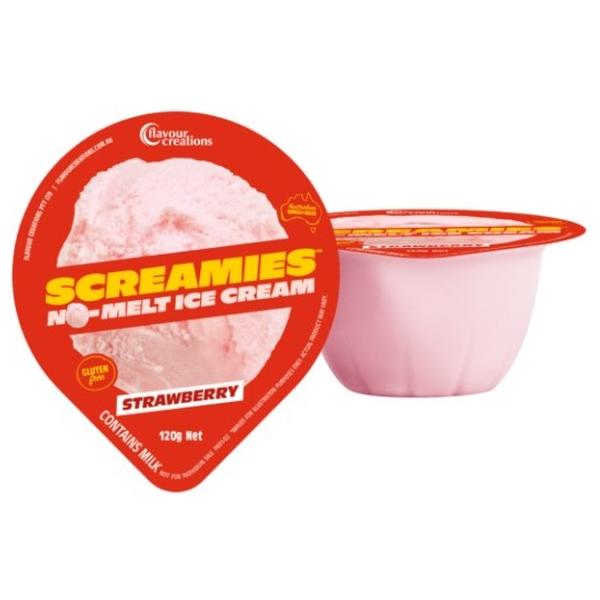 FC ICE CREAM THICK 3KCAL STRAWBERRY 120G (12)