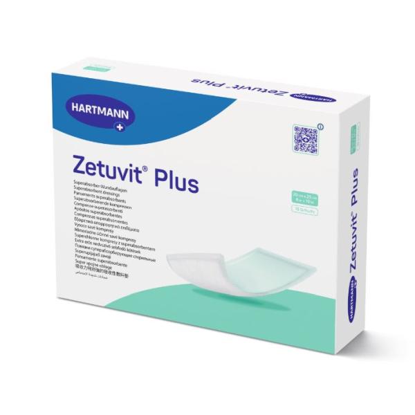 ZETUVIT PLUS ABSORBENT DRESSING 20X25CM (10)