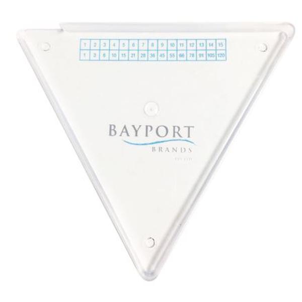 TRIANGULAR PILL COUNTING TRAY                    