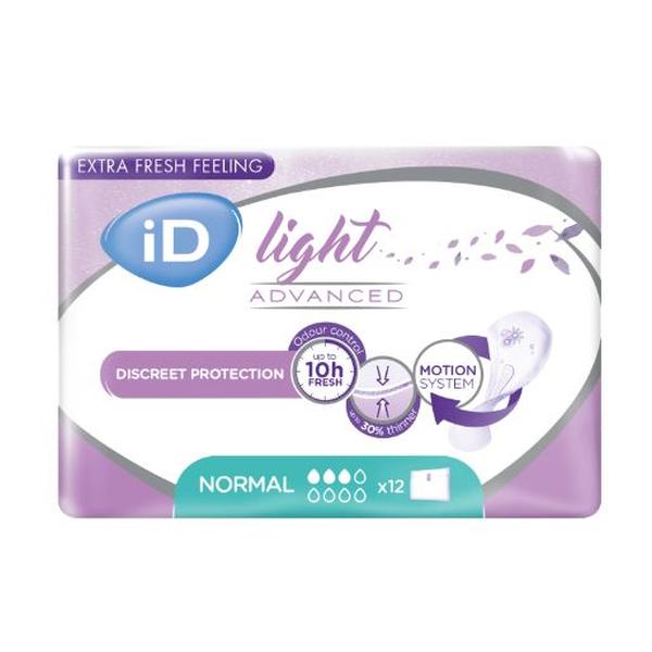 ID LIGHT ADVANCED NORMAL SHAPED PADS (12)