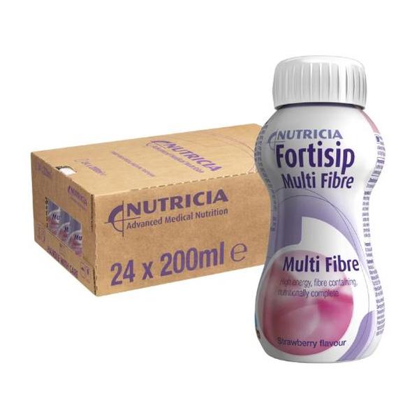 FORTISIP MULTIFIBRE STRAWBERRY 200ML (24)