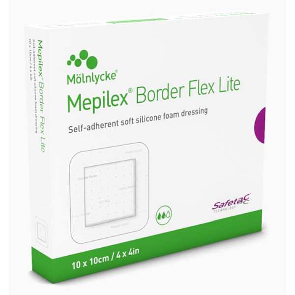 MEPILEX BORDER FLEX LITE 10 x 10CM (5)