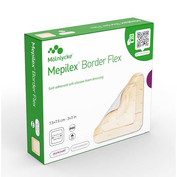 MEPILEX BORDER FLEX 7.5 x 7.5CM (10)