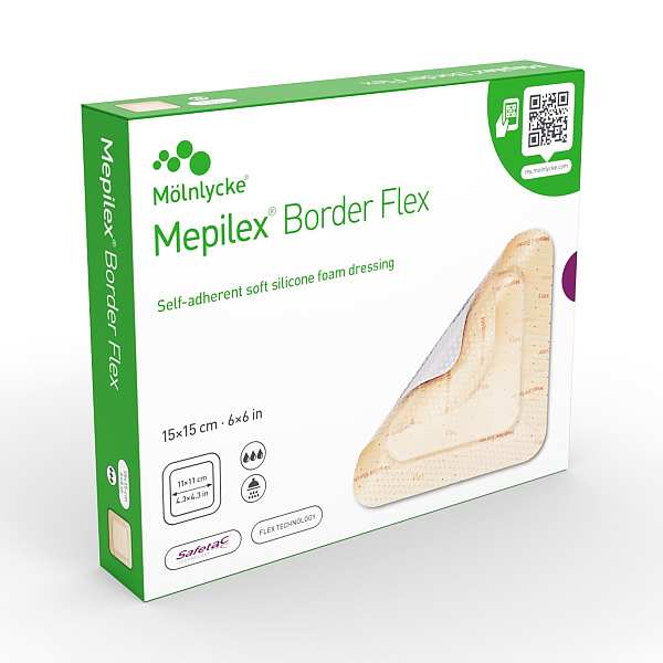 MEPILEX BORDER FLEX 15 x 15CM (10)