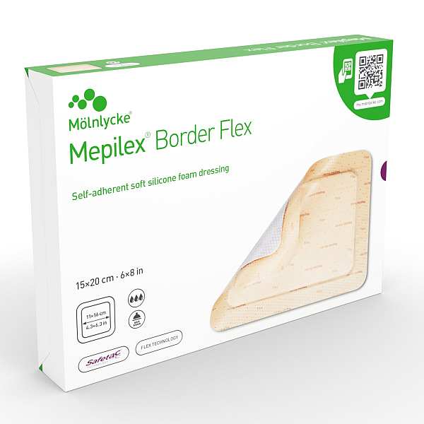MEPILEX BORDER FLEX 15 x 20CM (10)