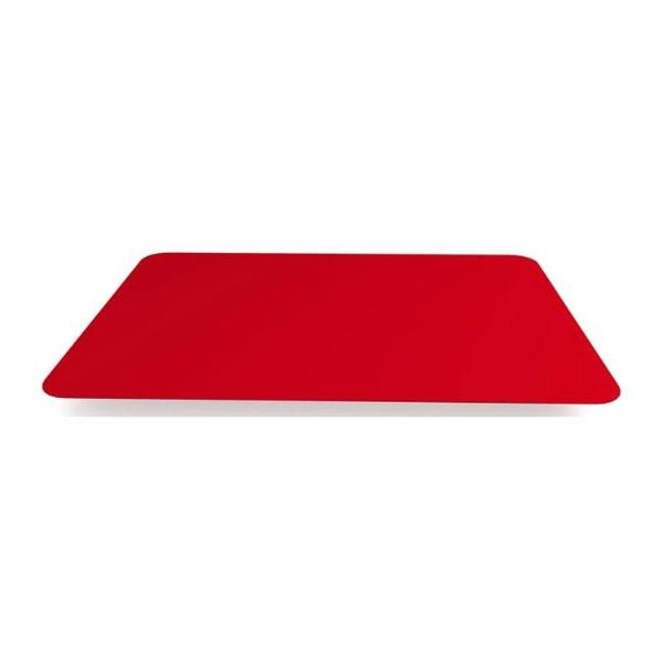 NON-SLIP PLACE MAT RED 395X275MM