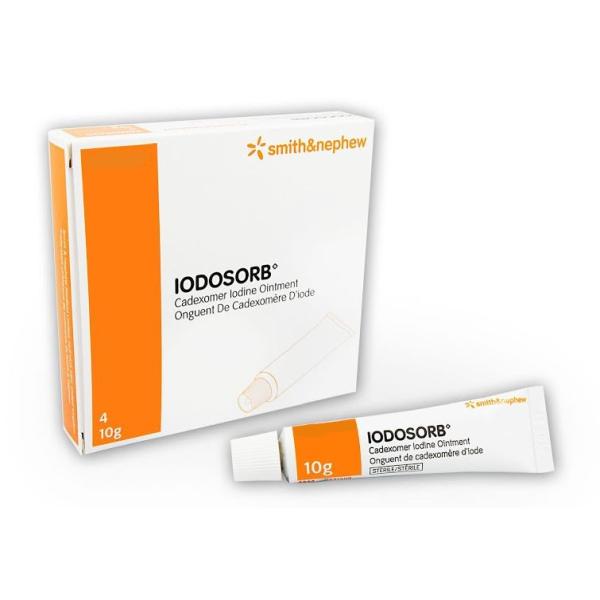 IODOSORB OINTMENT 10G X 4 TUBES