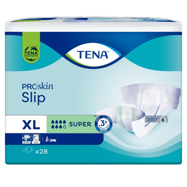 TENA SLIP SUPER XL 133-163CM (28X3)