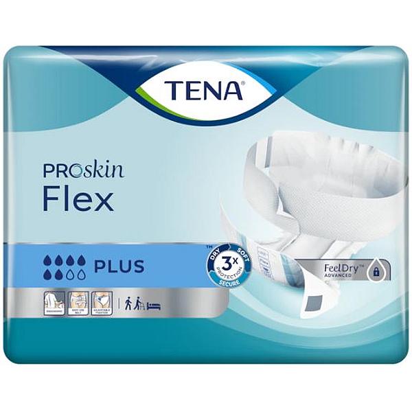 TENA FLEX PLUS LARGE W 70-100cm 1.2L(3X30PK)