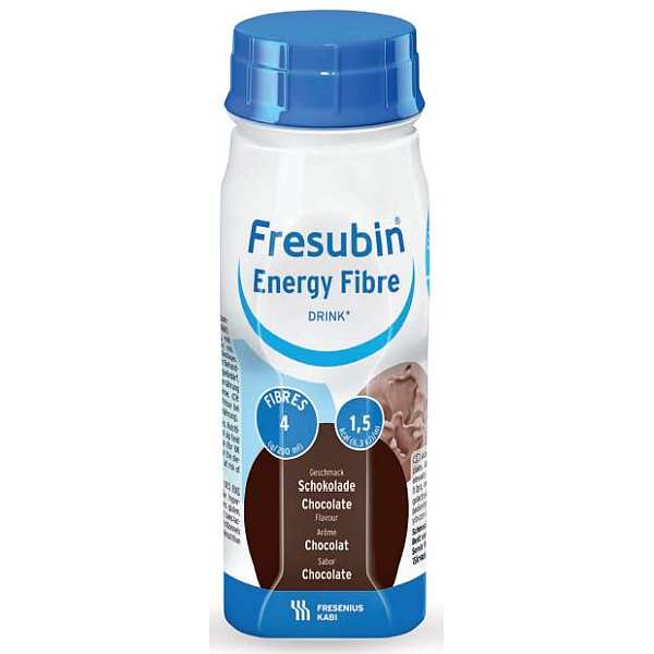 FRESUBIN ENERGY FIBRE CHOCOLATE 200ML (24)