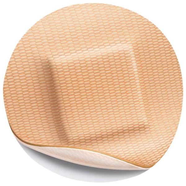 LEUKOPLAST ELASTIC DOTS 22MM TAN (100)           