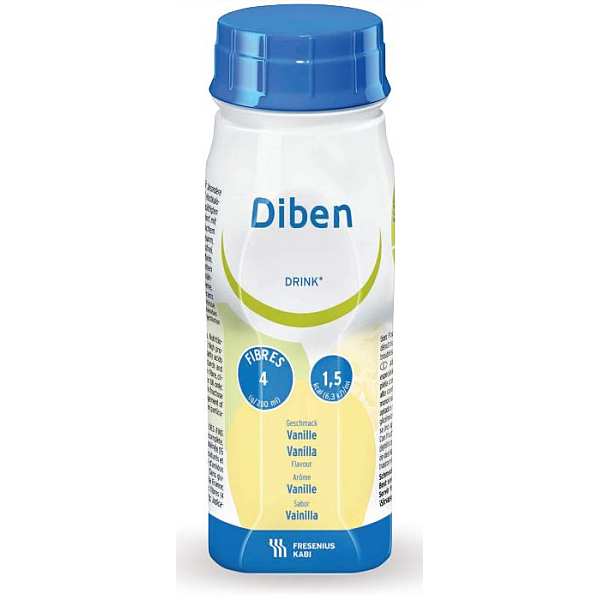 DIBEN DRINK VANILLA 200ML EASYBTL (24)