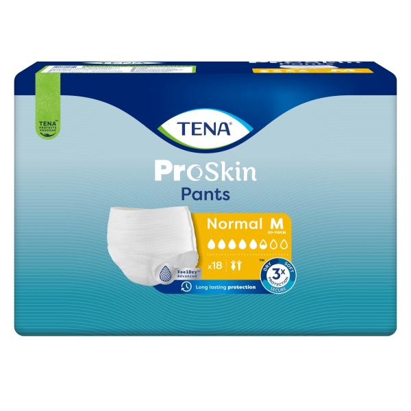 TENA PANTS NORMAL MEDIUM (18/PK X 4PK)