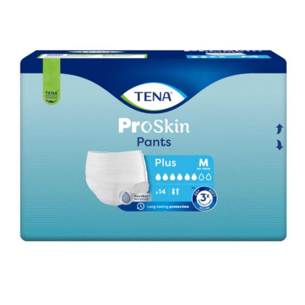 TENA PANTS PLUS MEDIUM 80-110CM (14X4) *