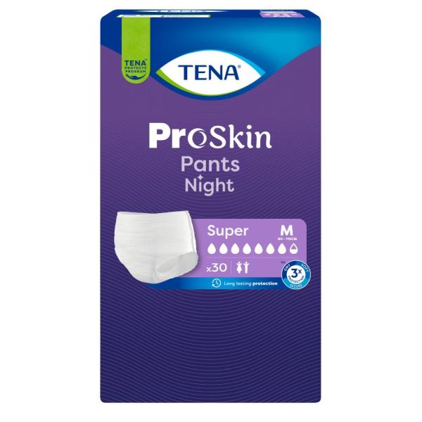 TENA PANTS NIGHT SUPER MEDIUM (30X2)
