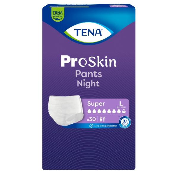 TENA PANTS NIGHT SUPER LARGE (30X2)