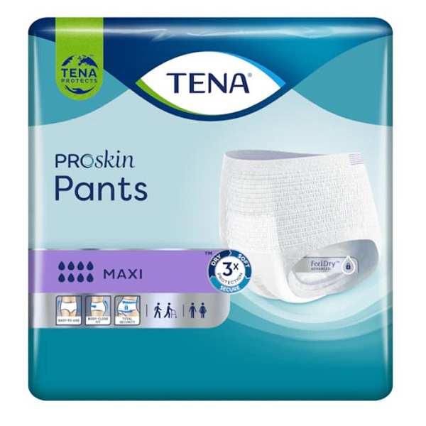 TENA PANTS MAXI XLARGE UNISEX (10X4)