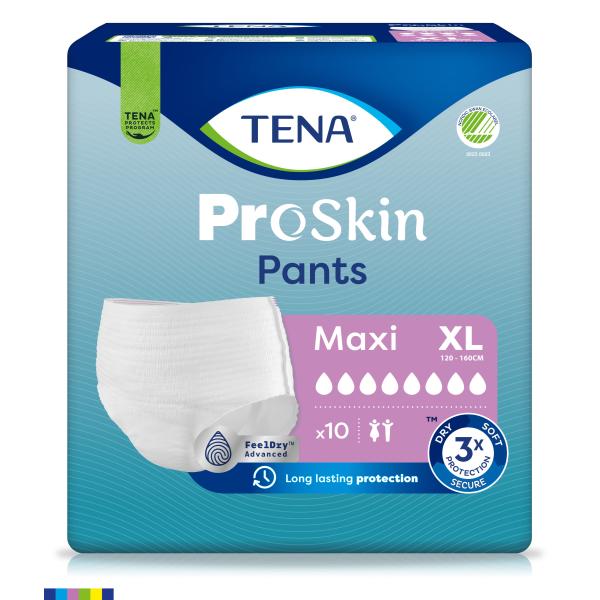 TENA PANTS MAXI XLARGE UNISEX (10X4)